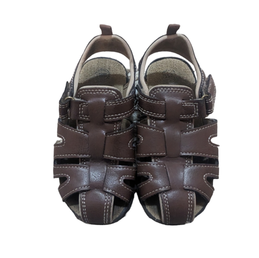 Boys Wonder Nation Brown Sandals Size 10